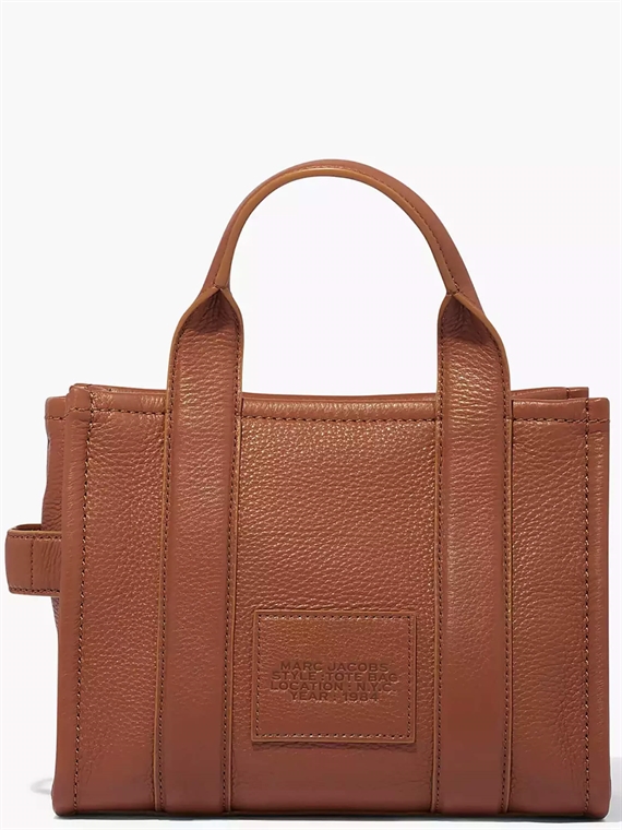 Marc Jacobs The Leather Mini Tote Bag, Argan Oil